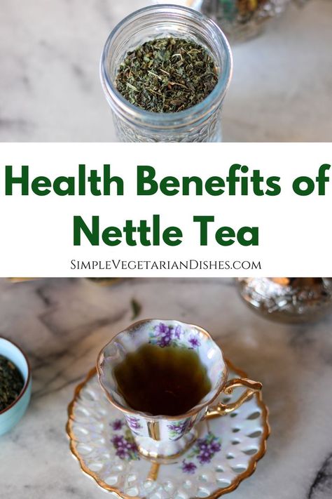 health benefits of nettle tea article plus recipe Nettle Tea Recipe, Stinging Nettle Tea, Tumeric Tea Recipe, Nettle Tea Benefits, Benefits Of Nettle, Lemon Tea Benefits, Nettle Tea, Ginger Tea Benefits, Tea For Colds