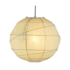 Overhead Lighting Orb Pendant Light, Orb Light, Large Pendant Lighting, Kids Lamps, Cfl Bulbs, Paper Lantern, Contemporary Pendant, Incandescent Lighting, Globe Pendant