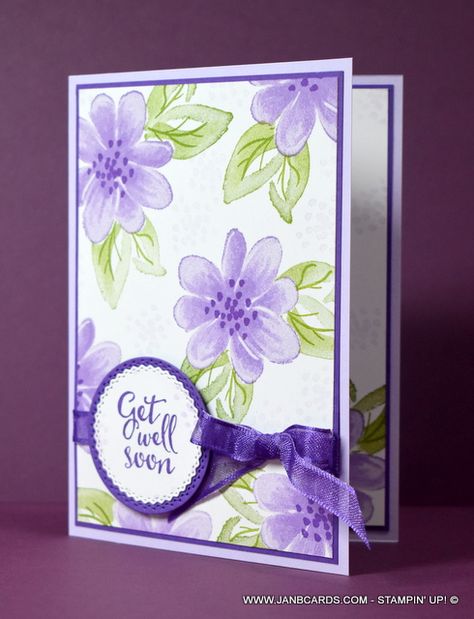 Get Well Soon Stampin Up Cards, Get Well Soon Greeting Cards, Get Well Stampin Up Cards, Handmade Get Well Cards, Get Well Cards Diy, Diy Get Well Soon Cards, Get Well Soon Card Ideas, Get Well Cards Handmade, Diy Cards Get Well