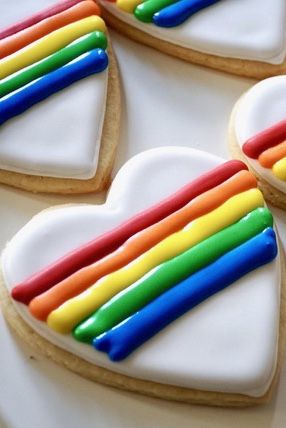 Bartleby & Sage Catering and Event Planning is proud to celebrate Pride Month this June.  Our pastry chef, Hans, made these beautiful and delicious cookies to celebrate.  #nycevents #pridemonth #pride Pride Month Food Ideas, Pride Dessert Ideas, Pride Celebration Ideas At Work, Pride Food Ideas, Pride Event Ideas, Pride Month Food, Pride Baking Ideas, Pride Snacks, Pride Themed Desserts