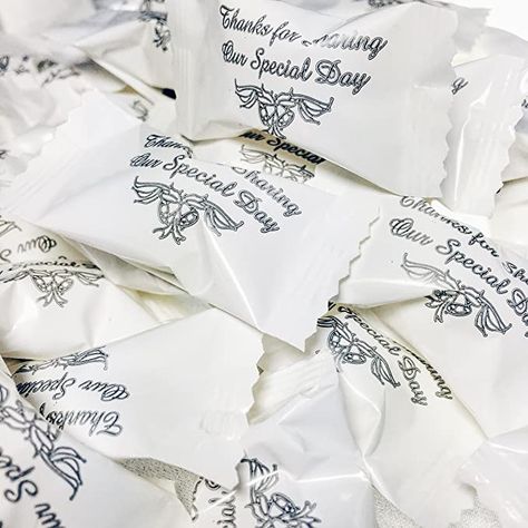 AmazonSmile : Buttermints - 13 oz. Bag - Approximately 100 Individually Wrapped Mints (Wedding) : Grocery & Gourmet Food Sage Green Quince, Green Quince, Butter Mints, Candy Buffet Tables, Mint Candy, Mint Wedding, Candy Buffet, Gourmet Food, Candy Recipes