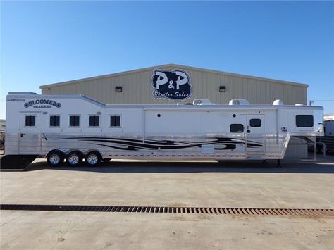 Horse Trailer Trader: 2015 Bloomer Trailers New Horse Trailer in TX at P and P Trailer Sales - Salado Bloomer Trailers, Barn Plan, Gooseneck Trailer, Horse Trail, Barrel Horse, Rodeo Life, Dream Horse, Barn Plans, Horse Tips