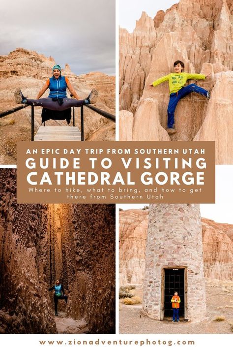 Cathedral Gorge State Park Nevada, Cathedral Gorge, Arizona Trip, Gorges State Park, Travel Life Hacks, Southwest Usa, Utah Road Trip, Nevada Travel, Nevada State