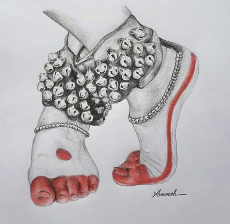 Abstract Pencil Drawings, Dancing Drawings, Indian Classical Dance, Dancers Art, Indian Art Gallery, Dance Paintings, Art Sketches Pencil, Madhubani Art, Indian Folk Art