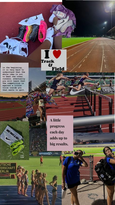 Wallpaper Track Wallpaper Aesthetic, Track And Field Wallpaper, Track Wallpapers, Track And Field Aesthetic, Cross Country Running Training, Track Pics, Track Background, Track Quotes, Nike Track And Field