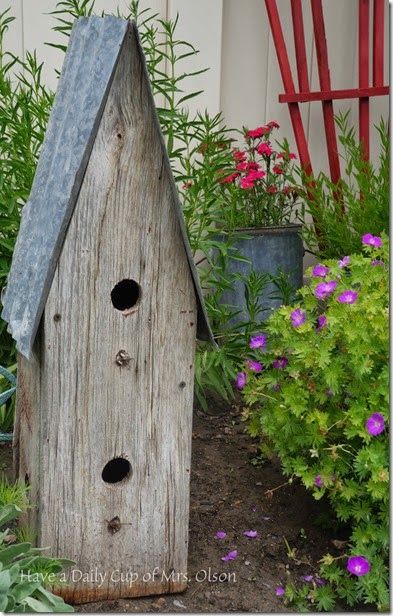 Garden birdhouses