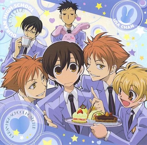 Ohshc Group Photo, Ouran High School Host Club Official Art, The Host Club, Ouran High School Host Club Funny, Host Club Anime, Kiss Kiss Fall In Love, Highschool Host Club, Ouran Highschool Host Club, Ouran Highschool