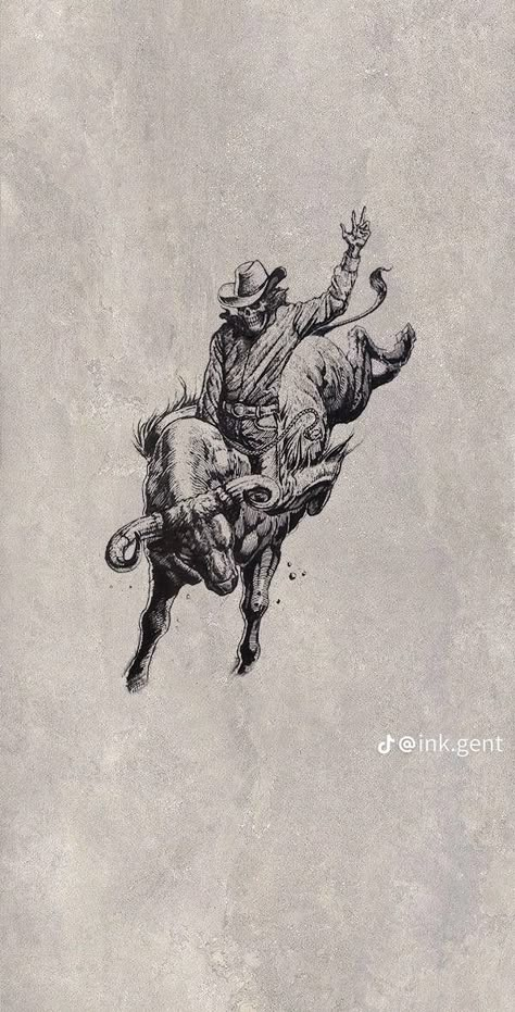 Wolf Patchwork Tattoo, Four Horsemen Tattoo Design, Cowboy Horse Tattoo, Shoulder Blade Tattoo For Guys, Bull Rider Tattoo, Western Tattoos Men, Texas Tattoo For Men, Horse Tattoo For Men, Cowboy Tattoo Ideas