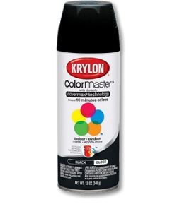 Try Krylon ColorMaster™ Enamel Paint with durable Covermax® technology for premium coverage and brilliant color. It features our exclusive EZ Touch 360°® Dial Spray Tip for precise application and less overspray and is perfect for indoor and outdoor projects. #DIY #Craft Outdoor Spray Paint, Krylon Spray Paint, Matte Paint, Spray Paints, Paint Primer, Max Black, Centerpiece Ideas, Diy Cardboard, Enamel Paint