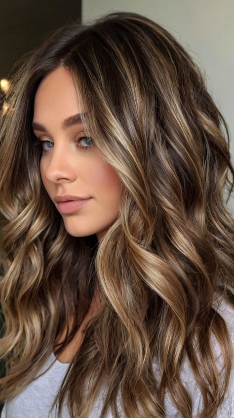 Brown Hair Colors with Blonde Highlights