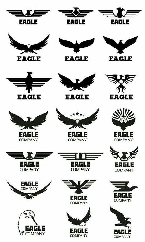 Logo Wings, Eagle Vector, Cool Symbols, Wrist Tattoos For Guys, Eagle Tattoos, Old School Tattoo Designs, Eagle Tattoo, Arm Band Tattoo, Monogram Logo Design