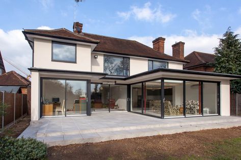 Rear Extension Ideas, Bungalow Extension, Bungalow Extensions, Single Storey Extension, House Models, Extension Plans, Garden Room Extensions, House Extension Plans, Exterior House Remodel