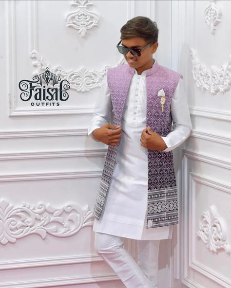 Wedding Special Trending Design Laxury Kurta Pajama With Long Nehru jacket Set 🔥💥 👉 PLEASE FOLLOW @faisaloutfits FAISAL OUTFITS IS FEATURING PLATFORM FOR MEN'S FASHION | COUTURE | STYLE | LIFESTYLE ___________________________________________________ 👉 MADE TO MEASURE AVAILABLE 🔥 TAKE A SCREENSHOT AND SEND ME ON WHATSAPP FOR ORDER 👇👇👇 🌟 BOOK YOUR ORDER ON WHATSAPP 👉+91 9027731632 🌟 ALSO DM US TO ORDER ⬇️ 👉 @faisal_kurta_design44 ___________________________________________________ 🌟 GET... Designer Kurta, Couture Style, Nehru Jacket, Take A Screenshot, Fashion Couture, Kurta Pajama, Designer Outfits, Nehru Jackets, Order Book