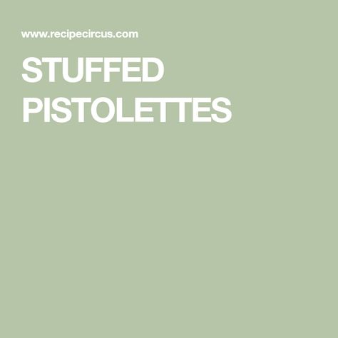 STUFFED PISTOLETTES Stuffed Pistolettes, Creole Seasoning, Lunch Salads, Food Website, Rolls Recipe, Worcestershire Sauce, Green Salad, Appetizers For Party, Melted Butter