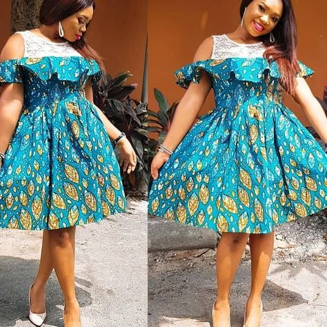 Ankara Dress Styles For Teenagers, Ankara Styles For Teenage Girl, Simple Ankara Gowns, Short Ankara Gown, Occasional Outfits, African Wear For Women, Beautiful Ankara Gowns, Ankara Short Gown Styles, Ankara Dress Styles