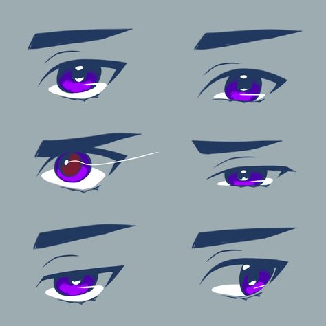 Eyebrows Anime Drawing, Anime Eye Brows Female, Sharp Eyes Anime, Sharp Anime Eyes, Webtoon Eyes Reference, Vtuber Eyes Reference Male, Vtuber Eye Layers, Anime Eyebrows, Witch Boy