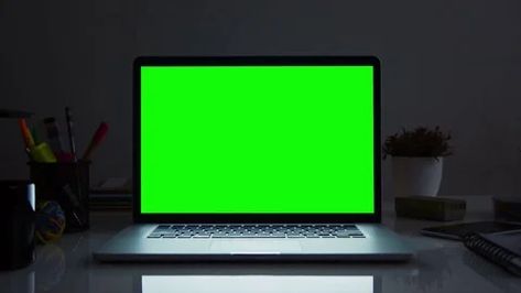 Get this stock video and more royalty-free footage. Laptop with green screen. Dark... ✔️Best Price Guaranteed ✔️Simple licensing. Download Now ➡️ Laptop Green Screen, Dark Office, Optical Illusion Drawing, Phone Template, Illusion Drawings, Free Green Screen, Dj Images, First Youtube Video Ideas, Green Background Video