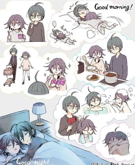 Saioma Fanart, Shuichi And Kokichi, Kokichi And Shuichi, Kokichi Shuichi, Shuichi X Kokichi, Kokichi X Shuichi, Danganronpa Game, Kokichi Oma, Danganronpa Funny