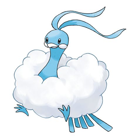 Altaria #334 Flying Pokémon, Flying Type Pokemon, Pokemon Omega, Pokemon Omega Ruby, Bird Pokemon, Dragon Type Pokemon, Pokemon Tv, Pokémon Ruby, Pokemon Blue