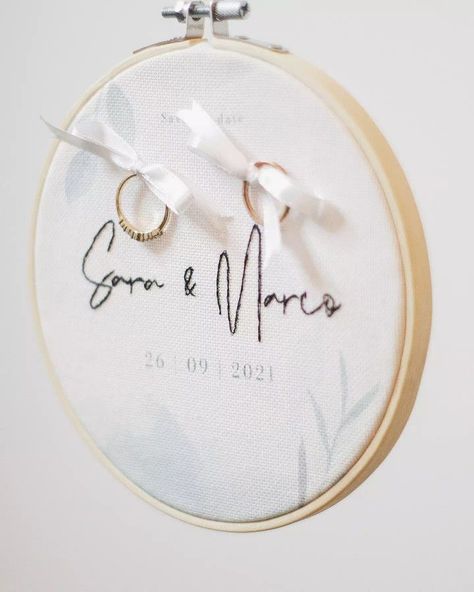 Handcrafted and embroidered, this personalized wedding rings holder embraces the beauty of minimalism and rustic charm. Perfect for beach weddings, boho ceremonies, and any celebration seeking subtle yet elegant detail, it serves as a unique centerpiece, adorned with your wedding rings and adding a touch of handcrafted artistry to your special day. 


.#embroideredwedding #DIYembroidery #handmadewedding #embroideryinspiration #weddingcrafts Minimal Centerpiece Wedding, Ring Holder Diy Wedding, Minimal Centerpiece, Wedding Decor Minimal, Wedding Rings Holder, Wood Wedding Ring Holder, Ring Box Wedding Diy, Personalized Wedding Ring Holder, Diy Wedding Ring