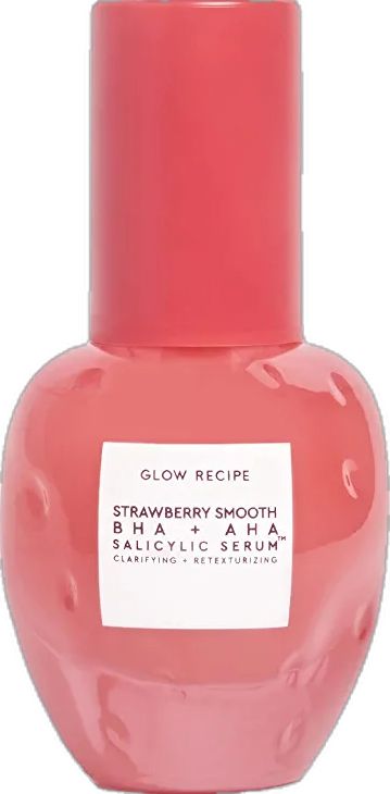 Amazon.com: Glow Recipe Strawberry Smooth AHA BHA Salicylic Acid Serum - Daily Hyaluronic Acid Serum with Succinic Acid + Allantoin - Face Clarifying Pore Minimizer + Azelaic Acid for Brightened Complexion (30ml) : Beauty & Personal Care Glow Recipe Strawberry Serum, Glow Recipe Strawberry, Salicylic Acid Serum, Facial Exfoliant, Recipe Strawberry, Glam Aesthetic, Pore Minimizer, Travel Skincare, Mandelic Acid