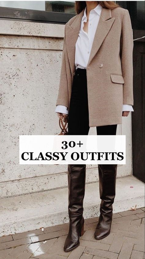 Professional Outfits Women Classy, Cute Office Outfits, Chic Work Outfit, Casual Outfits For Women, High Waisted Dress, Chic Outfits Classy, Elegant Classy Outfits, Summer Office Outfits, Style Désinvolte Chic