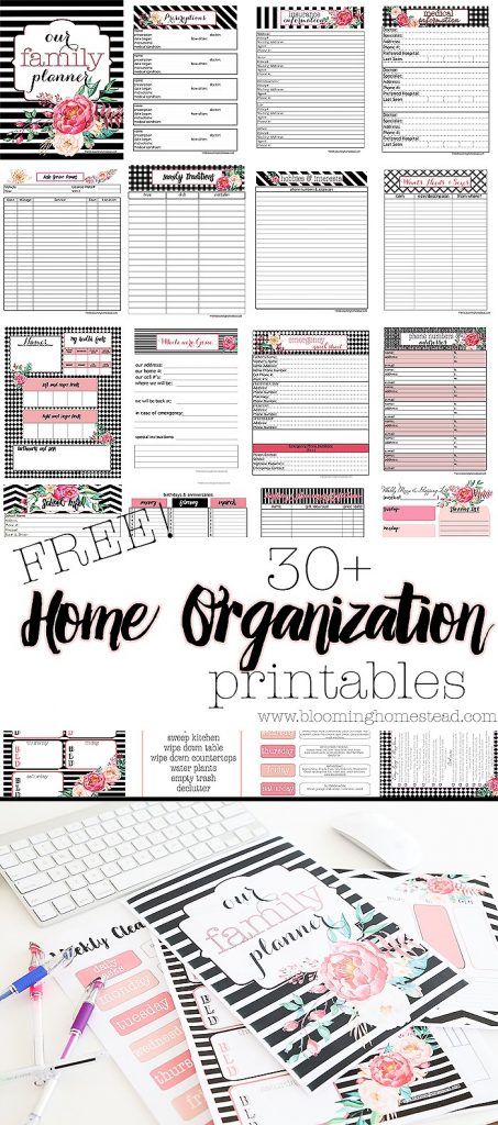 Home Organization Printables, Printable Organization, Budgeting Printables, Planer Organisation, Home Organization Binders, Household Notebook, Organizational Printables, Binder Ideas, Printable Forms