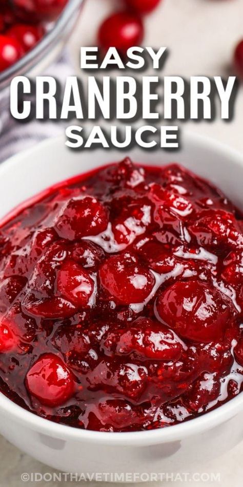 Cranberry Sauce Recipe Easy, Best Homemade Cranberry Sauce, Cherry Pineapple Dump Cake Recipes, Ocean Spray Cranberry Sauce, Fresh Cranberry Sauce, Best Cranberry Sauce, Easy Cranberry Sauce, Canned Cranberries, Canned Cranberry Sauce