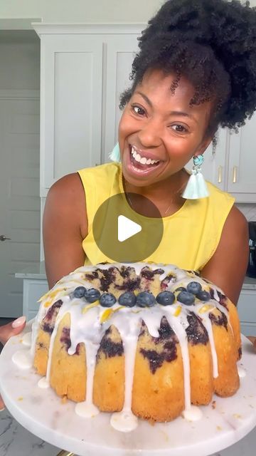 Jocelyn Delk Adams on Instagram: "Link in Bio: https://grandbaby-cakes.com/blueberry-lemon-pound-cake/  🫐 🍋🫐🍋🫐  OR  Google “Grandbaby Blueberry Pound Cake” for the recipe!   Use the hashtag #GrandbabyCakes when you make it! #blueberry #blueberries #lemon #cake #cakebaking #poundcake #bundtcake #lemoncake #blueberrycake" Blueberry Pound Cake Recipe, Blueberry Lemon Pound Cake, Blueberry Bundt Cake Recipes, Lemon Blueberry Pound Cake, Pound Cake Glaze, Blueberry Bundt Cake, Lemon Blueberry Cake, Blueberry Pound Cake, Grandbaby Cakes