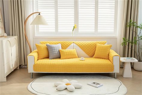 Slipcover sofa