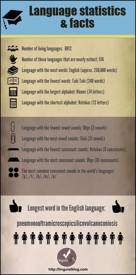 Language is perhaps the most fascinating of human abilities: our language is an intimate part of our thinking, our identity, our very nature. Linguistic Anthropology, Linguistics Major, Linguistics Study, Language Facts, Facts Infographic, Travel Language, Data Visualisation, Educational Infographic, Writing Systems