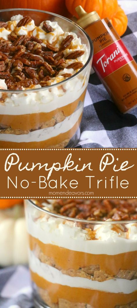 Fall Cheesecake, Thanksgiving Desserts Pie, Pumpkin Spice Desserts, Pumpkin Trifle, Trifle Bowl Recipes, Cheesecake Pumpkin, Trifle Dessert Recipes, Cheesecake Trifle, Trifle Recipes