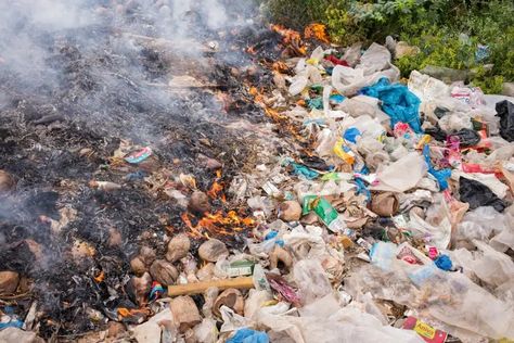 A fifth of the world's plastic garbage is either burned or littered | New Scientist Earth Activities, Garbage Collection, Environmental Problem, Waste Collection, California City, Plastic Pollution, 50 Million, Environmental Issues, Plastic Waste