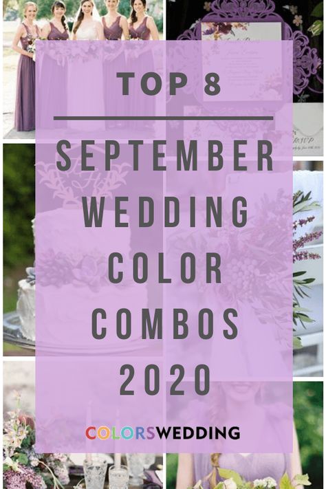 Colors Wedding | Top 8 September Wedding Color Combos for 2020 Late Summer Early Fall Wedding Colors, September Wedding Color Palette, Classy Wedding Cakes, Terracotta Bridesmaid, Wedding Terracotta, September Wedding Colors, Navy Blue Wedding Cakes, Sage Green And Gold, Grey Weddings