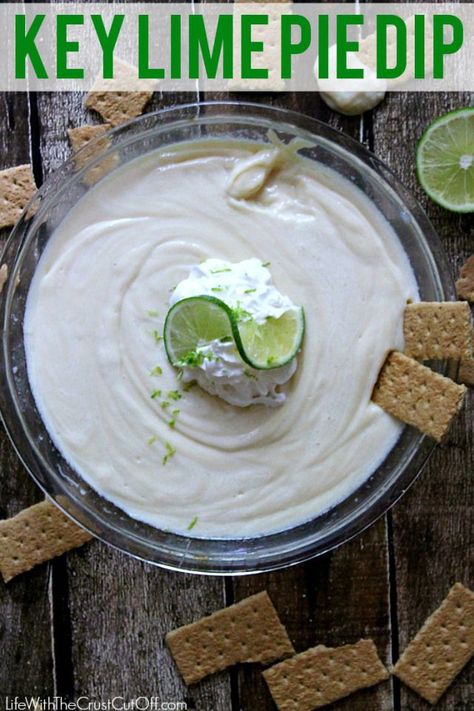 This is a super popular recipe of mine!  Two ingredients is all you need to make this amazing summery dessert!  Dip in your graham crackers and you will be in key lime pie heaven! Key Lime Dip, Key Lime Pie Dip, Lime Dip, Pie Dip, Lime Recipes, Sweet Dips, Dessert Dips, Buffalo Chicken Dip, Lime Pie