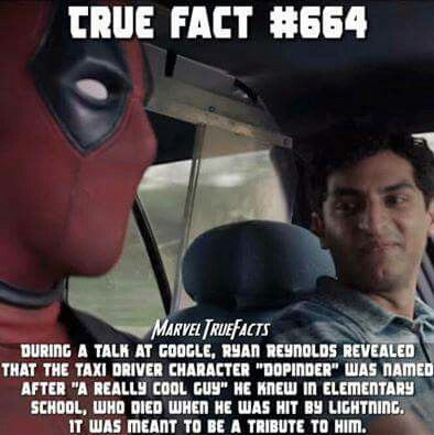 Deadpool Facts, Deadpool Jokes, Deadpool Love, Superhero Facts, Deadpool Funny, Deadpool Movie, Marvel Headcanon, Marvel Facts, Movie Facts