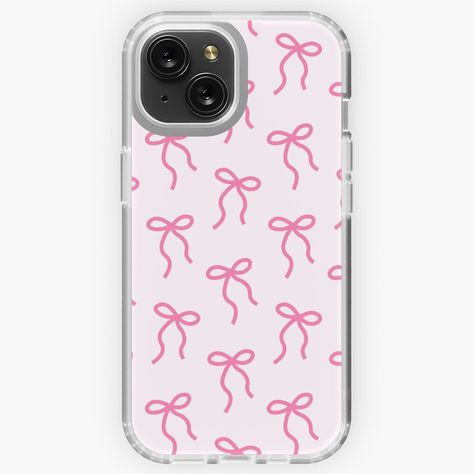 Get my art printed on awesome products. Support me at Redbubble #RBandME: https://www.redbubble.com/i/iphone-case/Coquette-Pink-Ribbon-Bows-by-brookenm/162810963.WH2EV?asc=u Phone Cases Pink Iphone 13, Coquette Iphone Case, Girly Phone Cases Pink, Coquette Iphone 13 Case, Preppy Phone Case, Pink Bow Phone Case, Pink Phone Cases, Settings App, Iphone 8 Cases