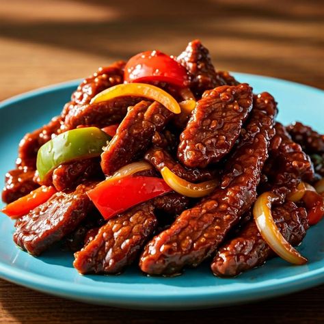 Sweet Chilli Beef is a delectable and aromatic stir-fry dish that captures the perfect balance of sweet, spicy, and savory flavors. Its origins are deeply rooted in Asian-inspired stir-fry techniques, with influences from Chinese, Thai, and Southeast Asian cuisine. The combin...

#30MinuteMeals #Asiancuisine #BeefRecipes #ChineseFood #EasyDinner #familydinner #HomemadeStirFry #NoodleDish #quickmeals #RicePairing #SavoryRecipes #SpicyBeef #StirFry #SweetChiliSauce #SweetChilliBeef #Appetizer #Bee Spicy Beef And Rice, Sweet Chilli Beef, Homemade Stir Fry, Stir Fry Dishes, Marinated Beef, Beef Stir Fry, Spicy Beef, Beef And Rice, Lean Beef