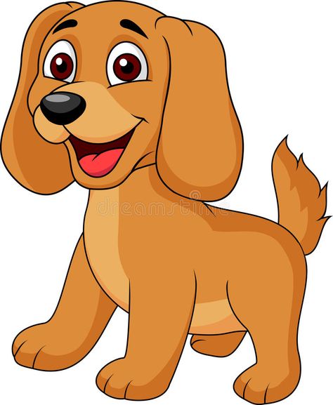 Cute Puppy Cartoon, Dog Coloring Book, Dog Animation, Cute Cartoon Animals, Animated Drawings, Dog Images, Cute Puppy, Cartoon Images, Animal Clipart