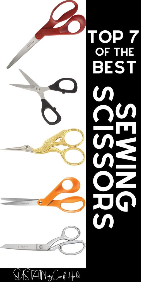 Best Scissors For Fabric, Sellable Crafts, Fabric Shears, Best Scissors, Craft Projects For Adults, Raw Fabric, Diy Crafts For Adults, Wine Bottle Bag, Sewing Scissors