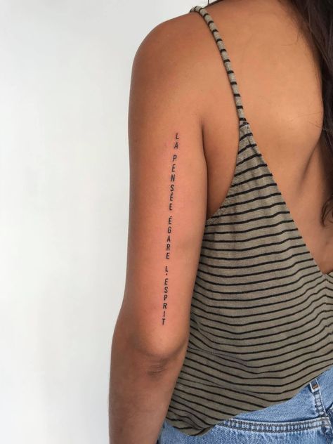 Vertical Name Tattoo, Vertical Arm Tattoo, Vertical Text Tattoo, Vertical Writing Tattoo, Vertical Word Tattoo, Arm Writing Tattoo, Inner Upper Arm Tattoos, Word Tattoo Placements, Vertical Writing