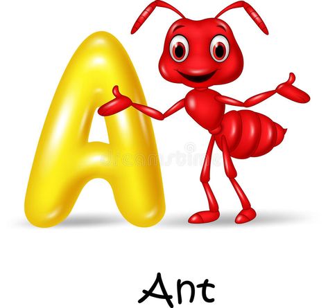 Cartoon illustration A of letter for Ant. Illustration A of letter for Ant on wh #Sponsored , #ad, #SPONSORED, #illustration, #wh, #Illustration, #Cartoon Zebra Cartoon, V Alphabet, H Alphabet, Deer Cartoon, Rabbit Vector, Kids Reading Books, Alphabet Nursery, Alphabet Pictures, Flashcards For Kids