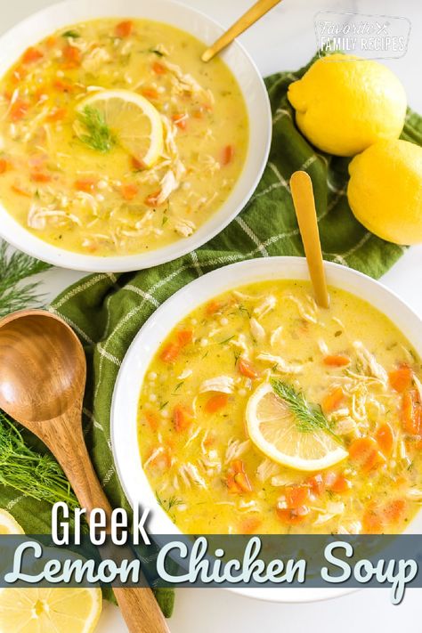 Creamy Lemon Orzo Soup, Lemon Potato Soup, Lemon Basil Chicken Soup, Greek Chicken Lemon Soup, Greek Lemon Chicken Orzo Soup, Greek Chicken Lemon Soup Recipe, Mediterranean Lemon Chicken Soup, Chicken Lemon Rice Soup Recipe, Greek Soup Recipes Lemon Chicken