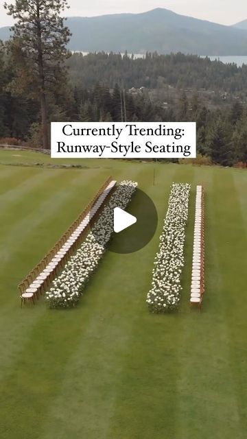 Runway Aisle Wedding, Runway Ceremony Seating, Runway Wedding Seating, Wedding Runway Aisle, Runway Seating Wedding, Wedding Ceremony Seating Ideas, Wedding Walkway, Wedding Ceremony Seating, Wedding Isles