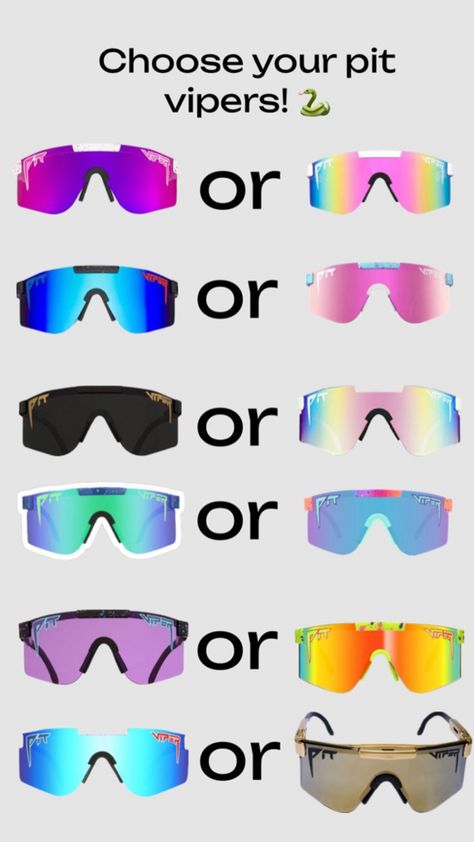 Softball Essentials, Vipers Sunglasses, Pit Viper Glasses, Preppy Glasses, Mexican Girl Outfit, Viper Sunglasses, Pit Viper Sunglasses, Pit Vipers, Softball Stuff