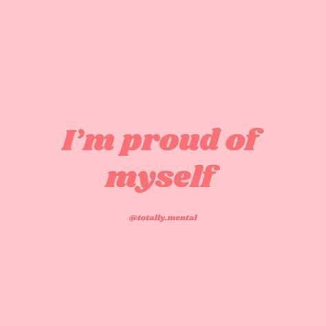 Hannah Maine | Totally Mental on Instagram: “What are you most proud of yourself for right now? ⠀⠀⠀⠀⠀⠀⠀⠀⠀ We need to acknowledge all the hard things we get through every day. I think…” Proud Of Myself Quotes, My Own Apartment, School Motivation Quotes, Own Apartment, Proud Of Yourself, Proud Of Myself, Love Thoughts, Dear Self, My Apartment