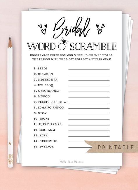 Funny Wedding Games, Rustic Bridal Shower Games, Fun Bridal Shower Games, Awesome Bachelorette Party, Winter Wedding Decorations, Bachelorette Party Planning, Printable Bridal Shower Games, Wedding Shower Games, Bridal Shower Inspiration