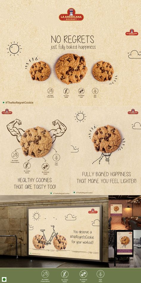 creative ads design ideas Cookie Advertising Design, Biscuit Poster Design, Cookies Advertising Design, Cookie Poster Ideas, Cookies Ads Creative, Cookie Poster Design, Cookies Label Design Stickers, Cookies Poster Design, Cookie Branding Design