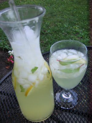 Our Pineapple Sage plant grows like crazy, so this will be a constant drink  this summer. Fresh Herb Recipes, Sage Recipes, Sage Herb, Sage Tea, Sage Plant, Pineapple Sage, Garden Herbs, Lemonade Recipe, Herb Recipes