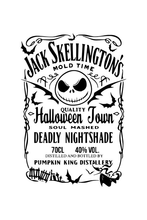 Jack Skellington Disney SVG Halloween Vinyl, Idee Cricut, Projets Cricut, Cricut Halloween, Halloween Fonts, Jack And Sally, Cricut Craft Room, Diy Cricut, Cricut Creations